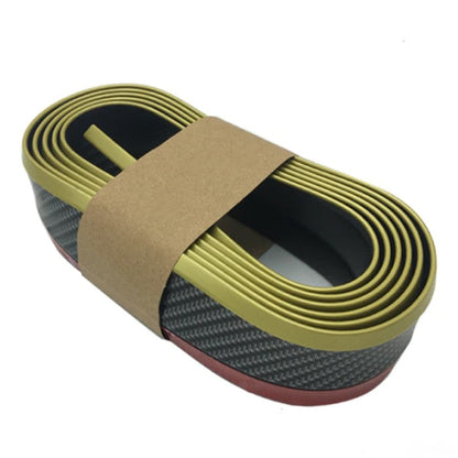 Спойлер самурай за броня 2352-4 черен карбон + златна лента