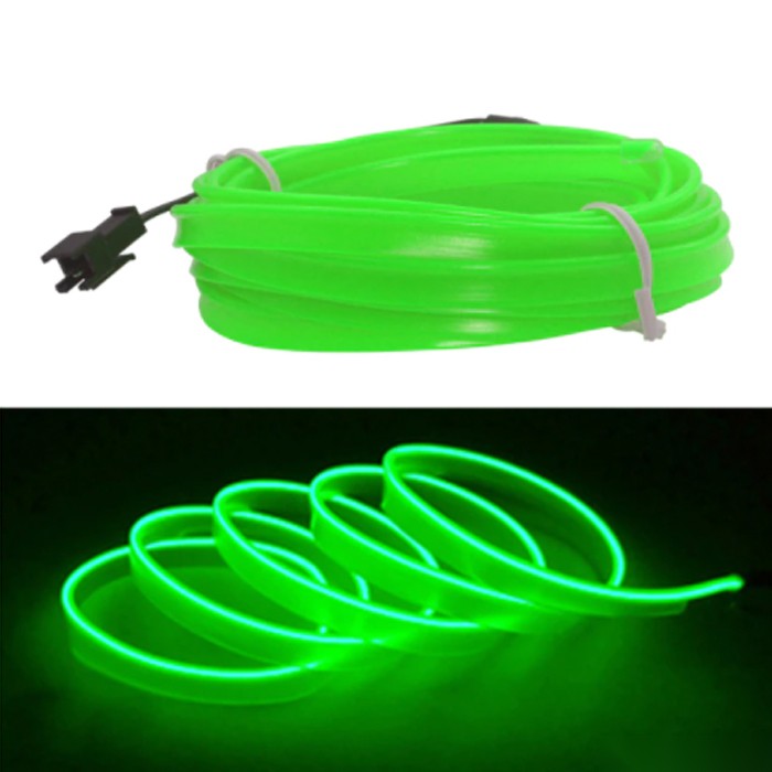 Интериорна LED лента 2 метра - зелена