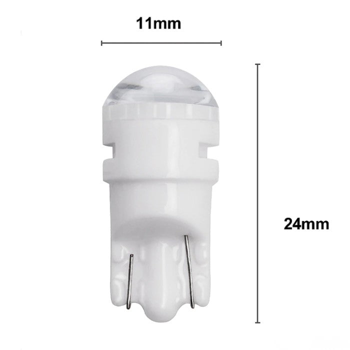 Диодни крушки - Т10 WEDGE-10 - 12V/24V - 2бр/к-т
