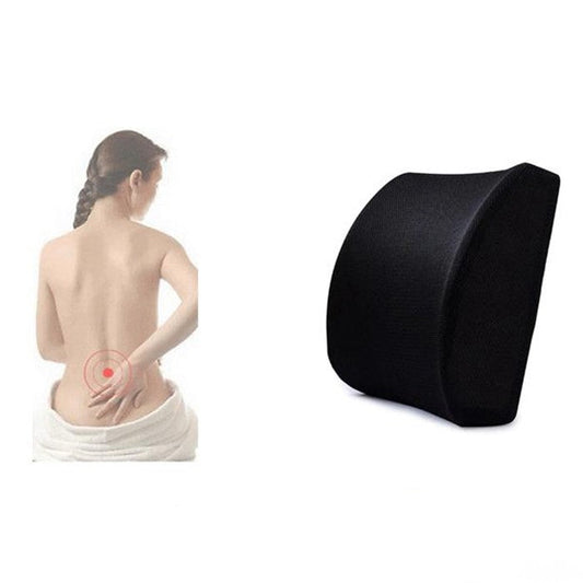 Анатомична облегалка за кръст 2578 - черна