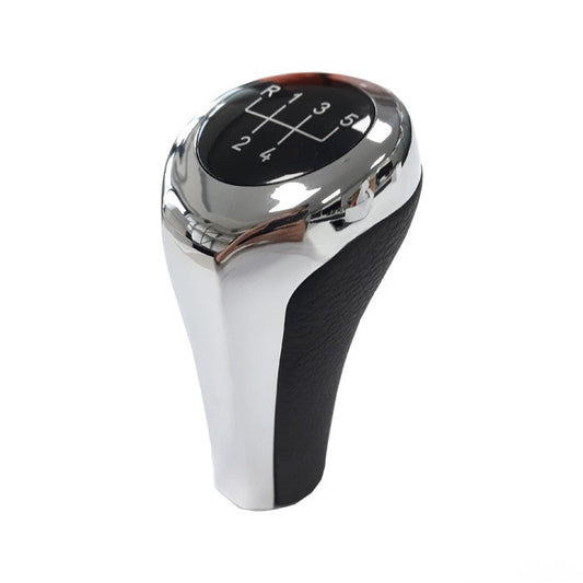 Топка за скоростен лост съвместима с BMW - 5 скорости - хром