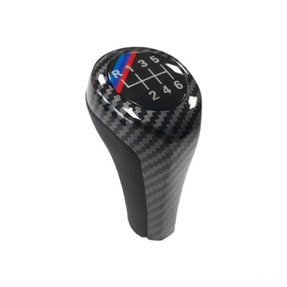 Топка за скоростен лост съвместима с BMW - 6 скорости - карбон
