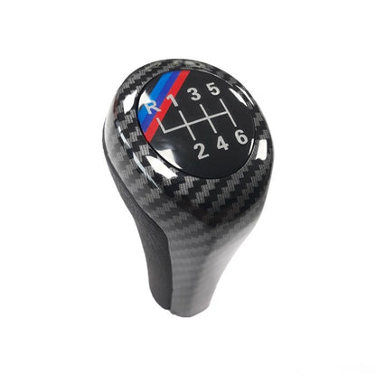 Топка за скоростен лост съвместима с BMW - 6 скорости - карбон