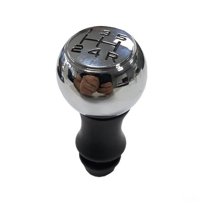 Топка за скоростен лост съвместима с Peugeot / Citroen - 5 скорости - хром