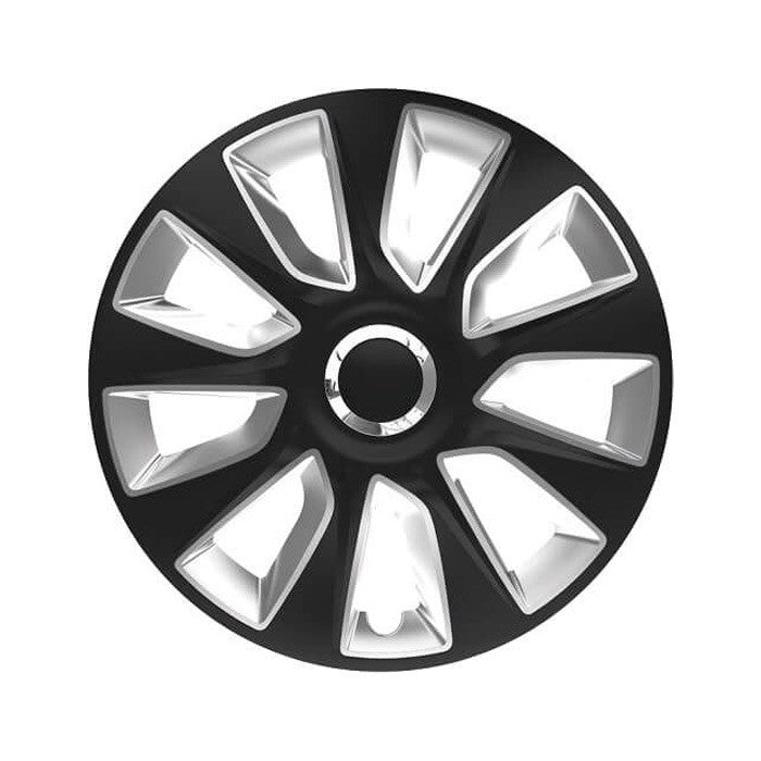 Тасове за джанти 14'' Versaco Stratos RC Black / Silver