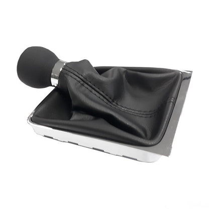 Топка за скоростен лост с маншон съвместима с VW Passat B6 06-12 с 5 скорости - черен конец