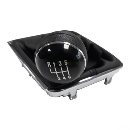 Топка за скоростен лост с маншон съвместима с VW Passat B7 11-15 с 6 скорости