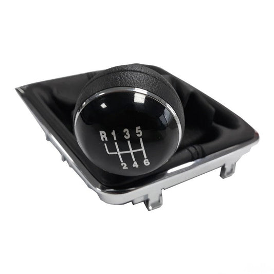 Топка за скоростен лост с маншон съвместима с VW Passat B7 11-15 с 6 скорости