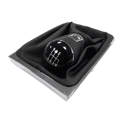 Топка за скоростен лост с маншон съвместима с VW Passat B7 11-15 с 6 скорости