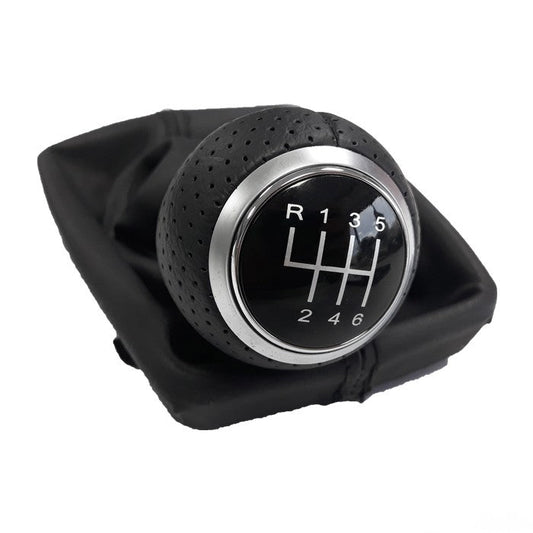 Топка за скоростен лост с маншон съвместима с Audi A4 08-17 с 6 скорости