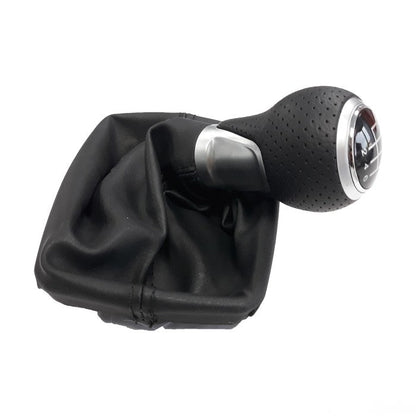 Топка за скоростен лост с маншон съвместима с Audi A4 08-17 с 6 скорости