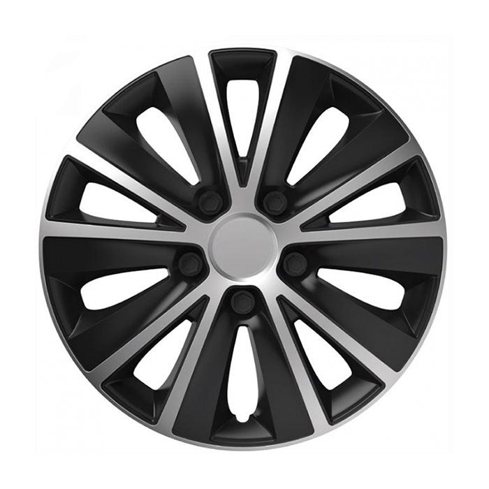 Тасове за джанти 14'' Versaco Rapid Silver / Black