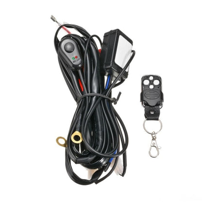 Захранващи кабели за 2 броя халогени 103 с дистанционно