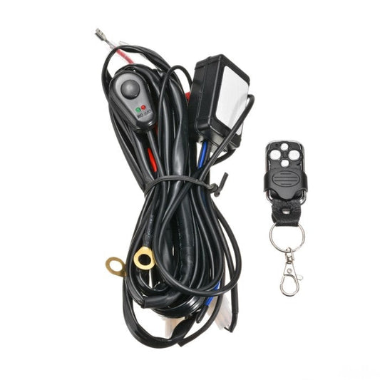 Захранващи кабели за 2 броя халогени 103 с дистанционно