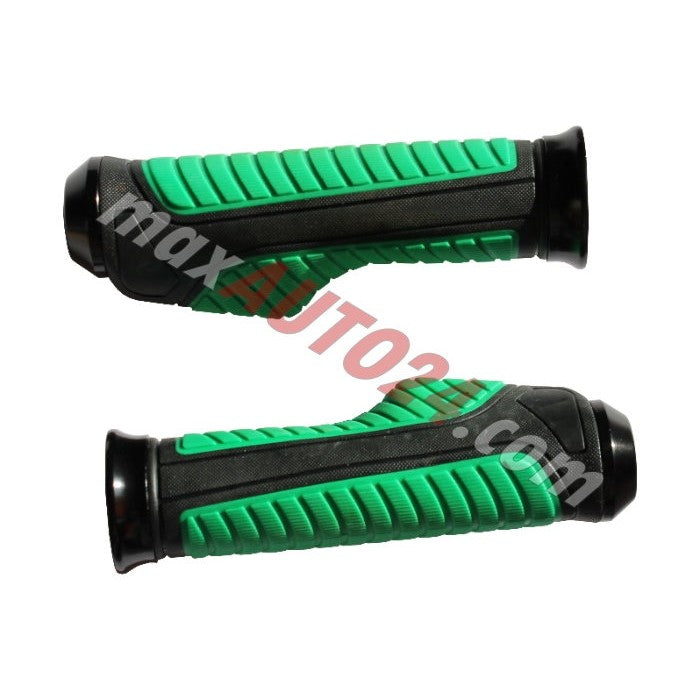 Гумени ръкохватки за мотор - 1142 зелени