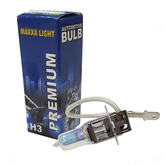 Крушки Maxxx Light H3 12V 55W P22S Жълти