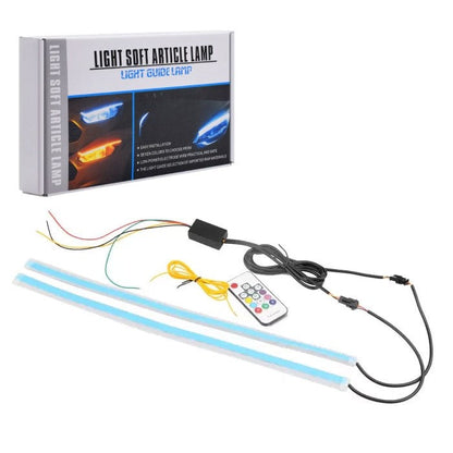 Диодни светлини за фар 2016 - 7 ЦВЯТА