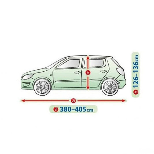 Покривало Kegel серия Mobile размер M2 сиво за хечбек