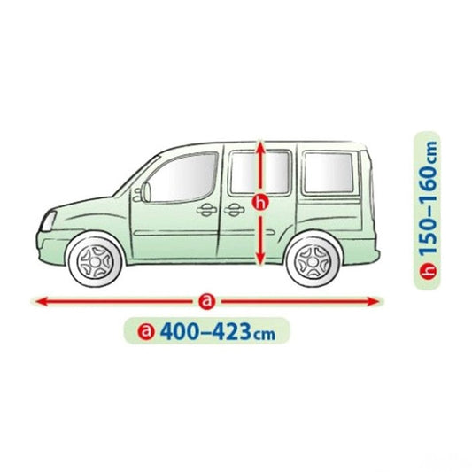Покривало Kegel серия Mobile размер M сиво за LAV