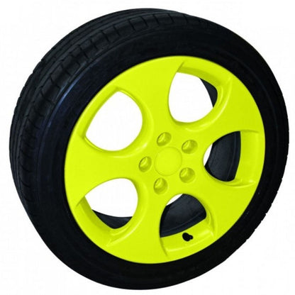 Спрей боя гумирана CAR DES 400ml - Флоресцентно жълто