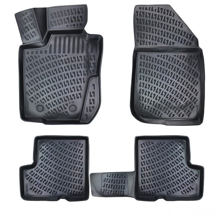 Гумени стелки RizLine съвместими с Dacia Logan 1 MCV 2004-2012