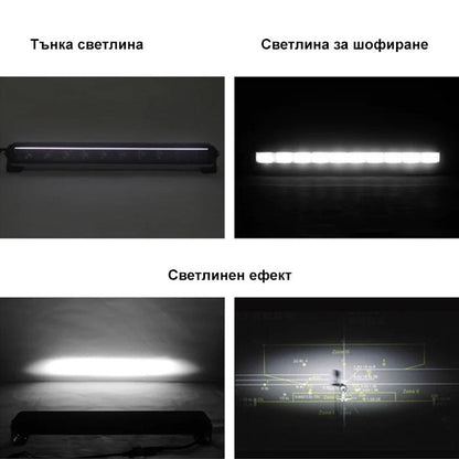 Лед бар 5832 120W- 80см