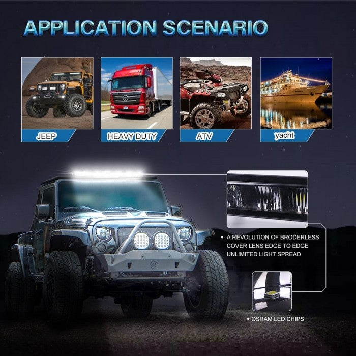 Лед бар 5832 120W- 80см