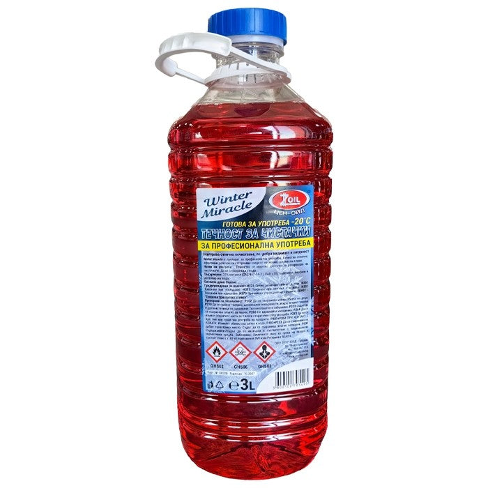 Течност за чистачки - 20ºC  3 л.