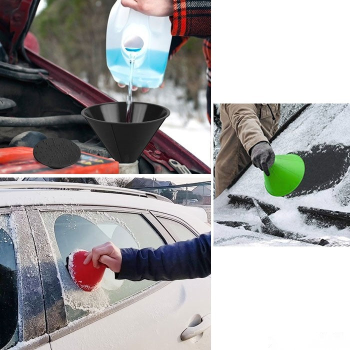 Стъргалка за лед и фуния 86933