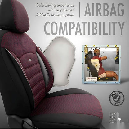 Тапицерия за седалки Otom Sport Plus PLS103 (черно/бордо)