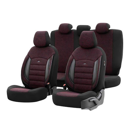 Тапицерия за седалки Otom Sport Plus PLS103 (черно/бордо)
