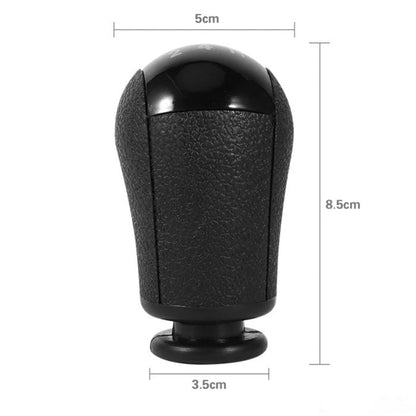 Топка за скоростен лост съвместима с Ford Focus MK3,Mondeo,Galaxy,C-MAX,S-MAX. - 5 скорости - Черна