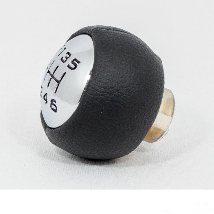 Топка за скоростен лост съвместима с Peugeot / Citroen - 6 скорости - Хром