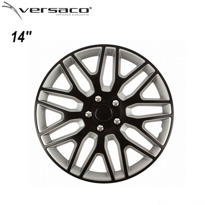 Тасове за джанти 14'' Versaco Dakar NC Black/Silver