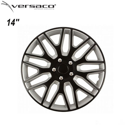 Тасове за джанти 14'' Versaco Dakar NC Black/Silver