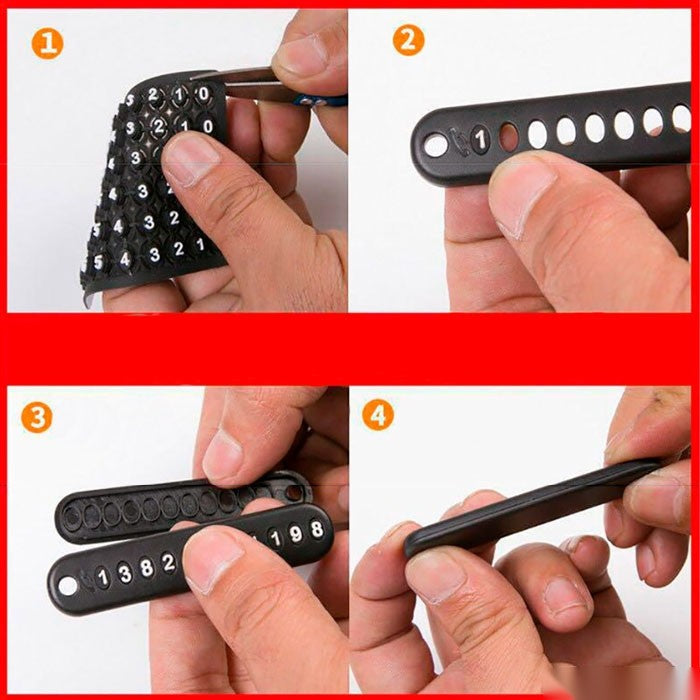 Ключодържател 1806 - с функция телефонен номер