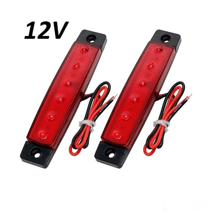 Диодни габарити червени - 12V