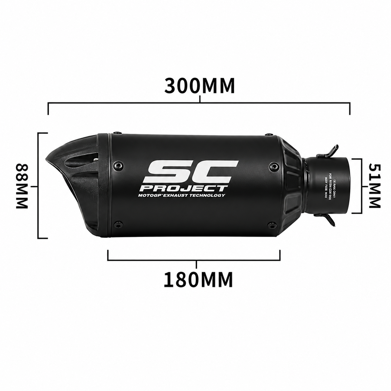 Гърне за мотоциклет черно 35см PG513