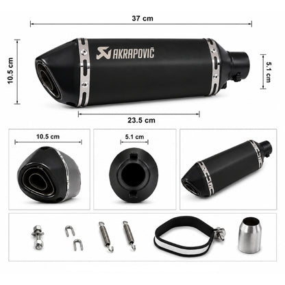Гърне за мотоциклет черно 40см PG514
