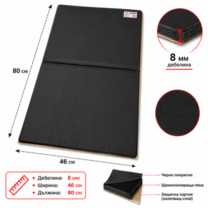 Шумоизолиращо фолио 8мм/80см x 46см PG559
