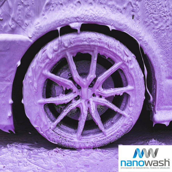 Пяна за безконтактно измиване Nanowash Лилава 1л.