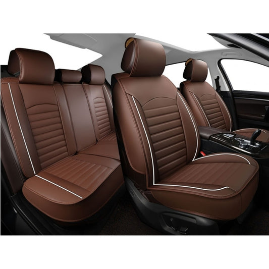 Тапицерия за МПС 18031 - 5 БР/К-Т Кафяво/Бяло