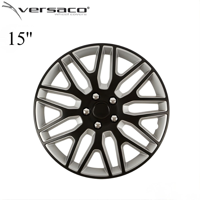 Тасове за джанти 15'' Versaco Dakar NC Black/Silver
