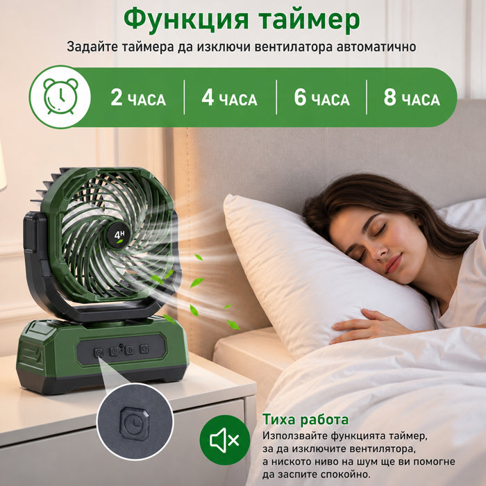 Вентилатор PA1567 + батерия и дистанционно